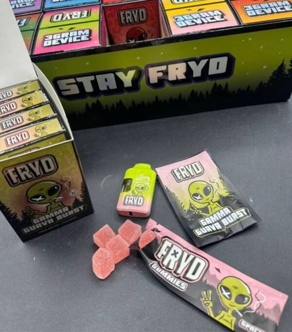 Fryd 3 gram disposable+Gummies