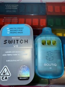 BOUTIQ SWITCH V5 LIQUID LIVE DIAMOND TRIPLE TANK ALL IN ONE
