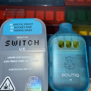 BOUTIQ SWITCH V5 LIQUID LIVE DIAMOND TRIPLE TANK ALL IN ONE