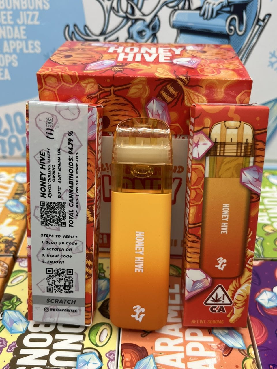 FAVORITES 3G DISPOSABLE LIQUID DIAMONDS