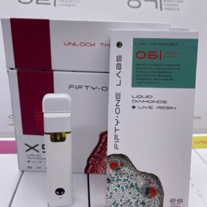FIFTY ONE LABS 2G VAPE-LIQUID DIAMONDS+LIVE RESIN