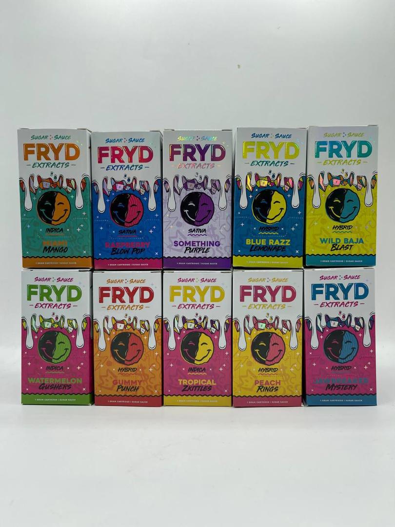 Fryd Extracts 1g Carts Sugar Sauce
