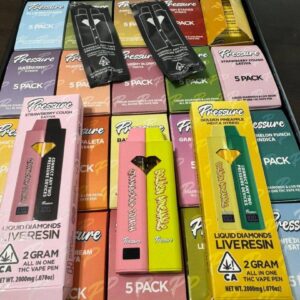 Pressure 2 Gram Disposable-Liquid Diamonds+Live Resin All in One THC Vape pen