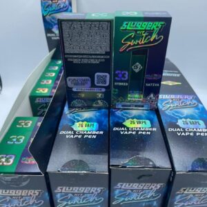 SLUGGERS HIT SWITCH 2G DUAL CHAMBER VAPE PEN