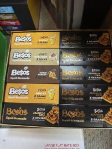 Besos Dame un Beso 2 Grams Liquid Diamond Gold Edition