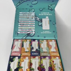 Bubble 3 Grams Liquid Diamonds Disposable