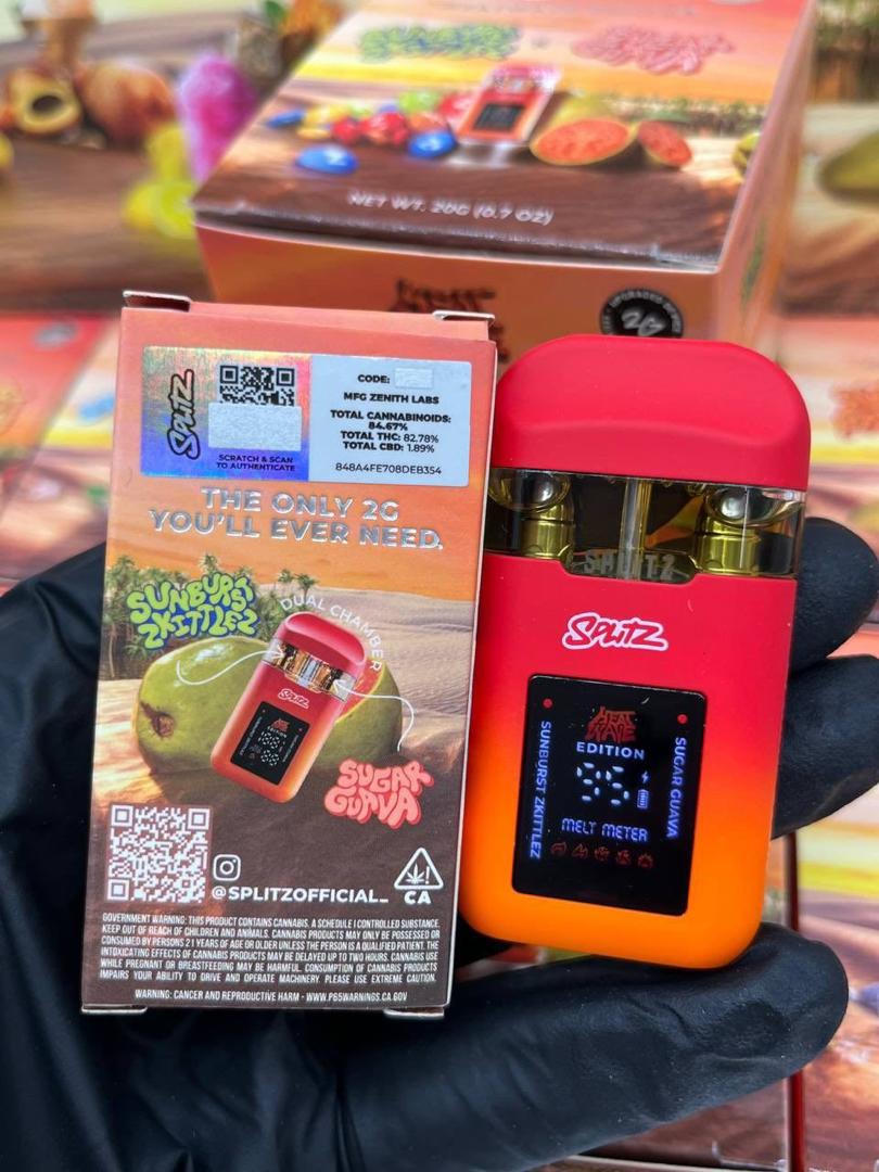 SPLITZ 2g Dual Chamber Heat Wave Edition Disposables