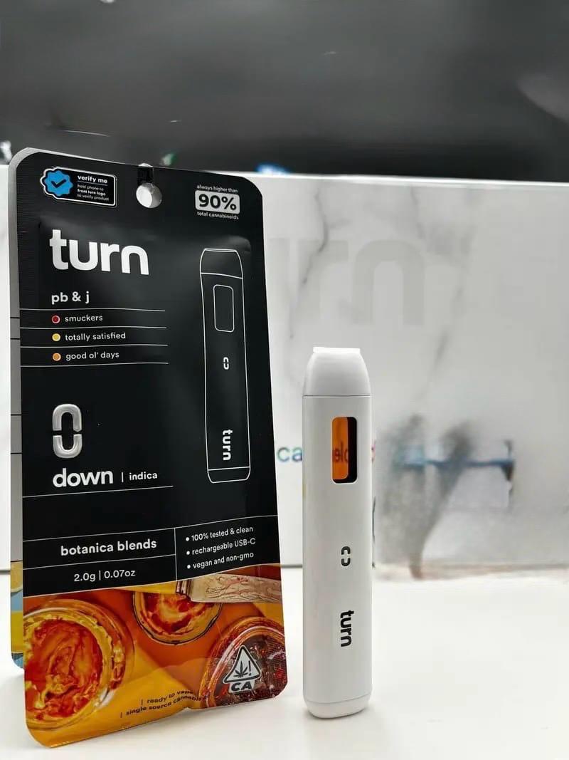 Turn XXL 2G Botanica Blends Disposable Vape