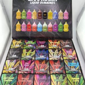 CRYBABY BOTTLE 2G DISPOSABLE – LIVE RESIN LIQUID DIAMONDS W/ GUMBALLS (LIQUID DIAMOND INFUSED)