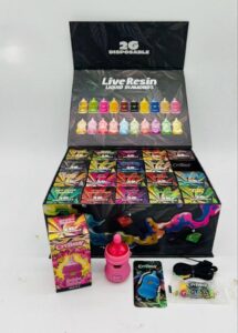 CRYBABY BOTTLE 2G DISPOSABLE – LIVE RESIN LIQUID DIAMONDS W/ GUMBALLS (LIQUID DIAMOND INFUSED)