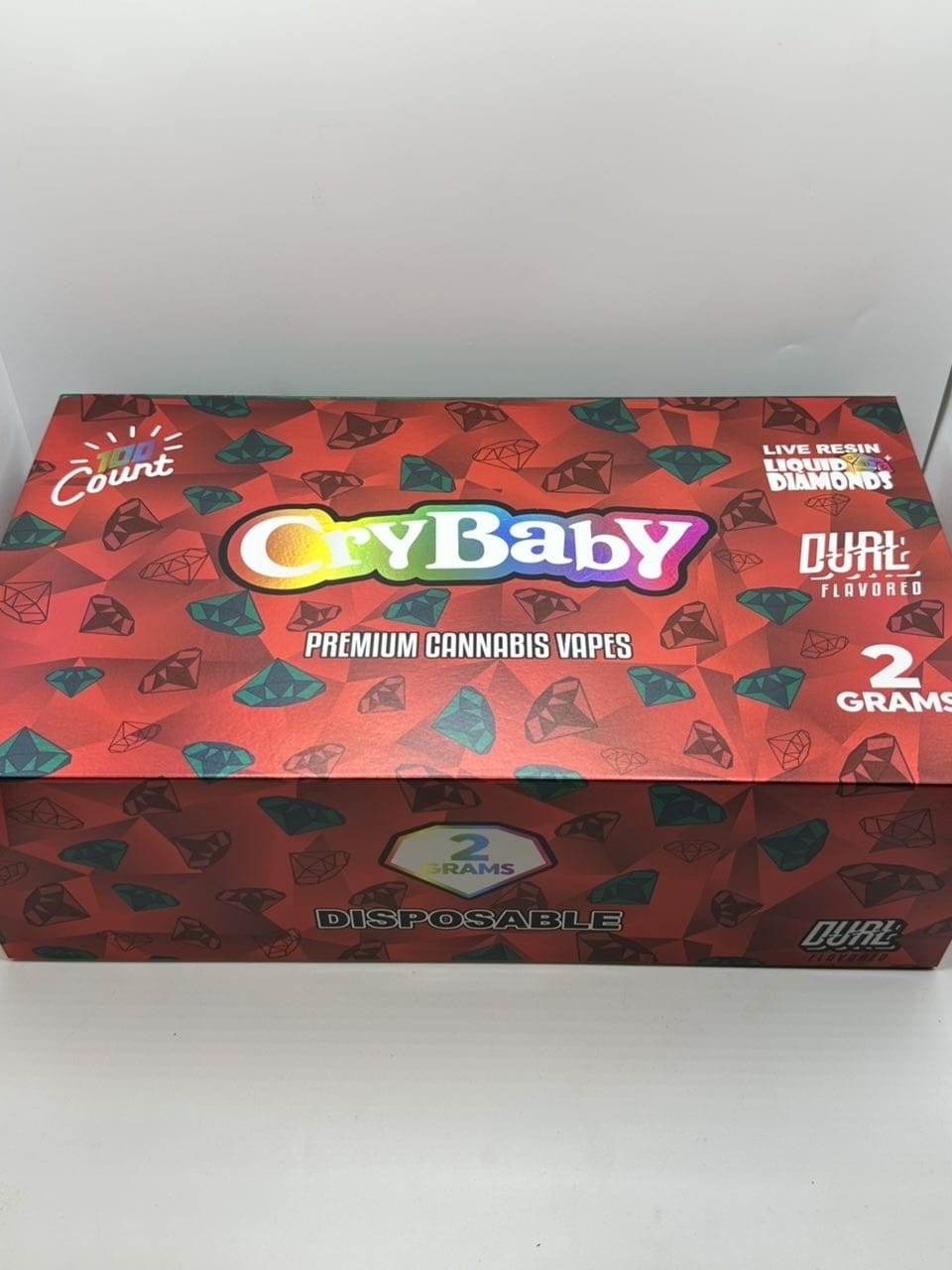 CryBaby 2G Dual-Flavored Disposable(Liquid Diamonds+Live Resin) - Image 4