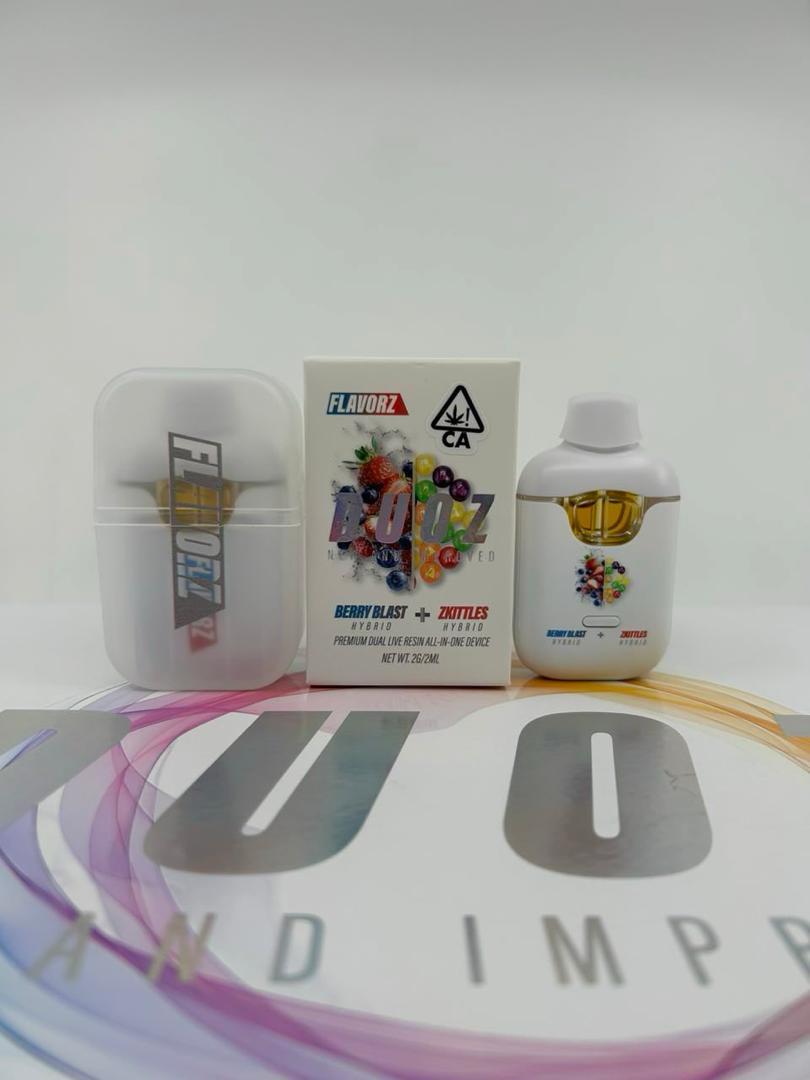 Flavorz Duoz 2G Premium Dual Live Resin All-In-One Device