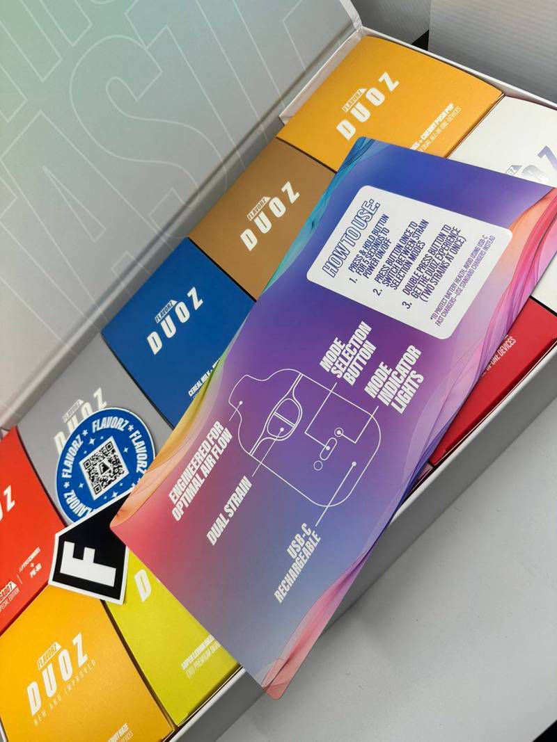 Flavorz Duoz 2G Premium Dual Live Resin All-In-One Device - Image 5