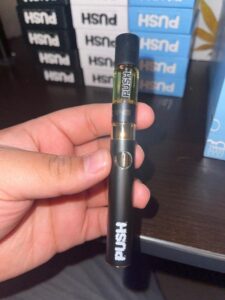 Push 1 Gram Glass Tank Live Resin Vape