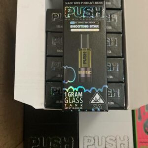 Push 1 Gram Glass Tank Live Resin Vape