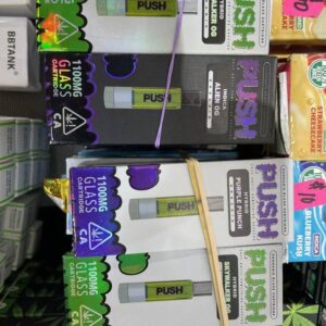 Push 1 Gram Glass Tank Live Resin Vape