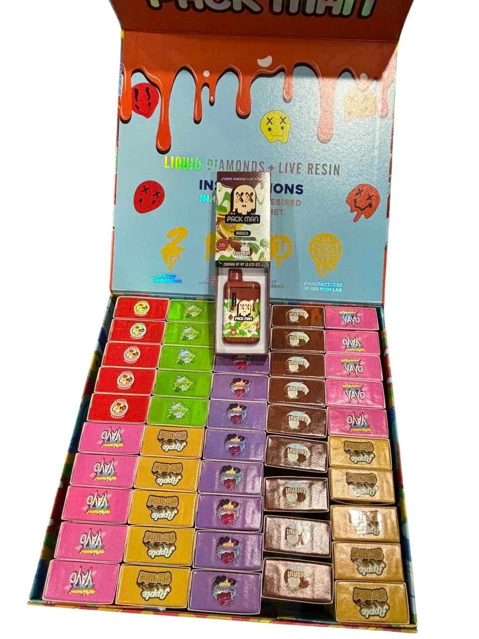 V6 PACKMAN 2G DISPOSABLE-LIQUID DIAMONDS + LIVE RESIN